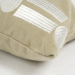 Kussen hart beige - l55xb35xh10cm