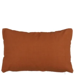 Kussen hart bruin - l55xb35xh10cm
