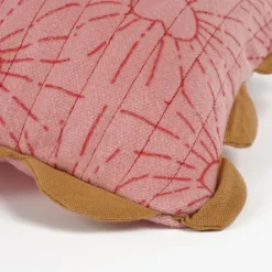 Kussen hart l.roze - l35xb25xh10cm