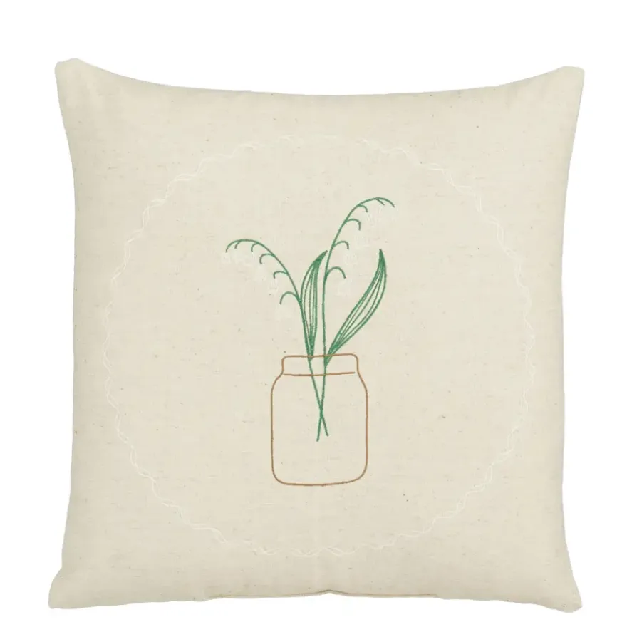Kussen off white - l45xb45xh10cm