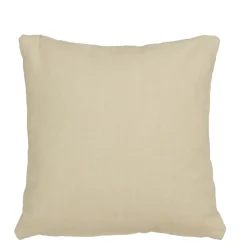 Kussen print driehoek beige 45 x 45 cm