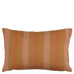 Kussen streep licht bruin - l55xb35xh10cm