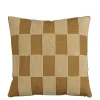 Kussen streep licht bruin - l45xb45xh10cm