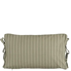 Kussen streep licht bruin - l55xb35xh10cm