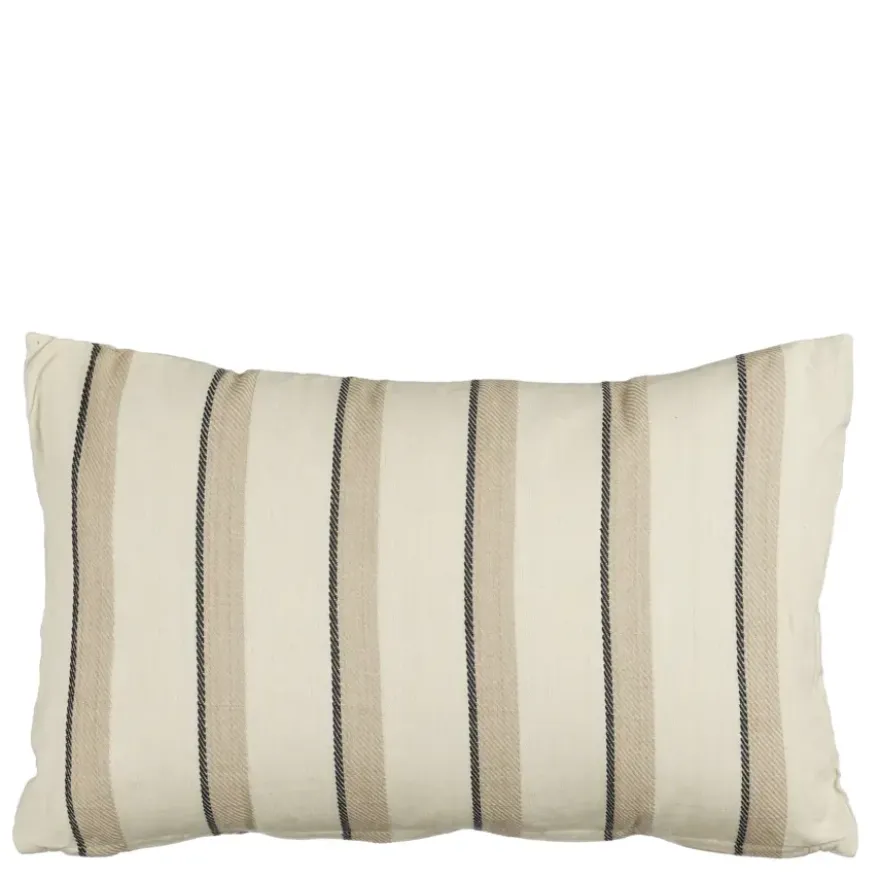 Kussen streep off white - l55xb35xh10cm