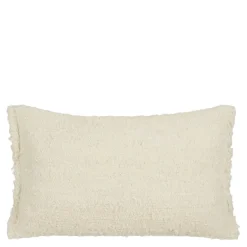 Kussen streep off white 55 x 35 cm