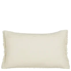 Kussen streep off white 55 x 35 cm