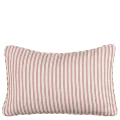 Kussen streep roze - l55xb35xh10cm