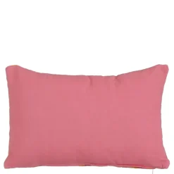 Kussen streep roze - l55xb35xh10cm