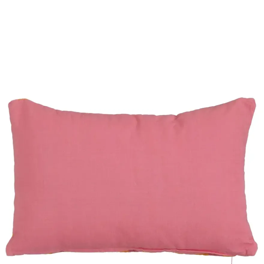 Kussen streep roze - l55xb35xh10cm