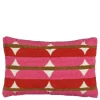 Kussen tufted roze - l55xb35xh10cm