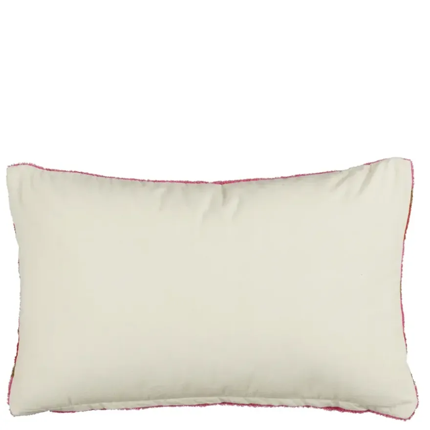 Kussen tufted roze - l55xb35xh10cm