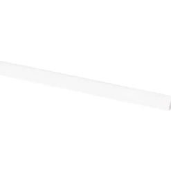 Kwartrond grenen gegrond 16x16 mm 270 cm