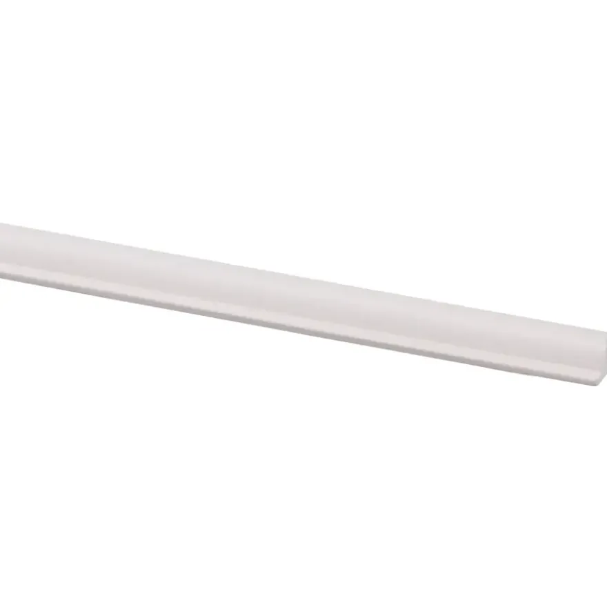 Kwartrond grenen gegrond 8x12 mm 270 cm