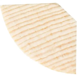 Kwartrond grenen gelakt zwart 16x16mm 270cm