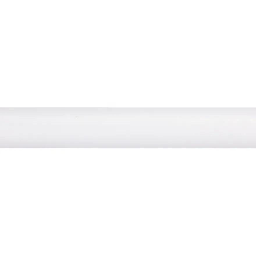 Kwartrond grenen wit gelakt 11x11mm 270cm