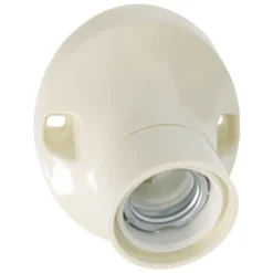 Lamphouder Schuin E27 Crème