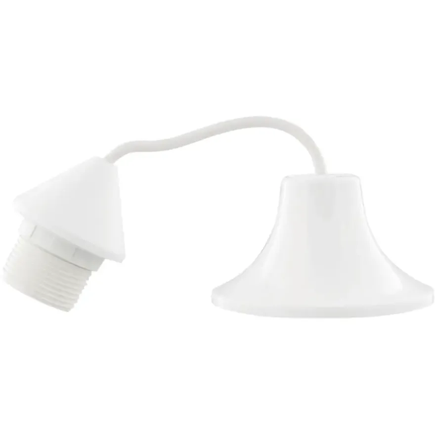 Lamppendel E27 wit