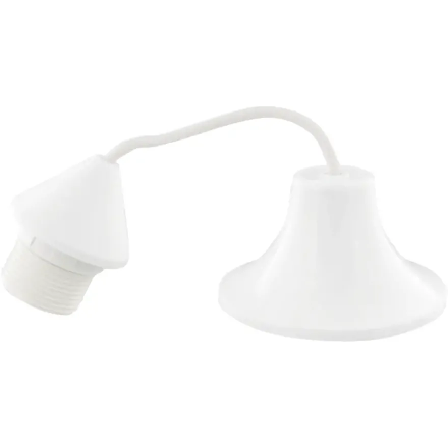 Lamppendel E27 wit