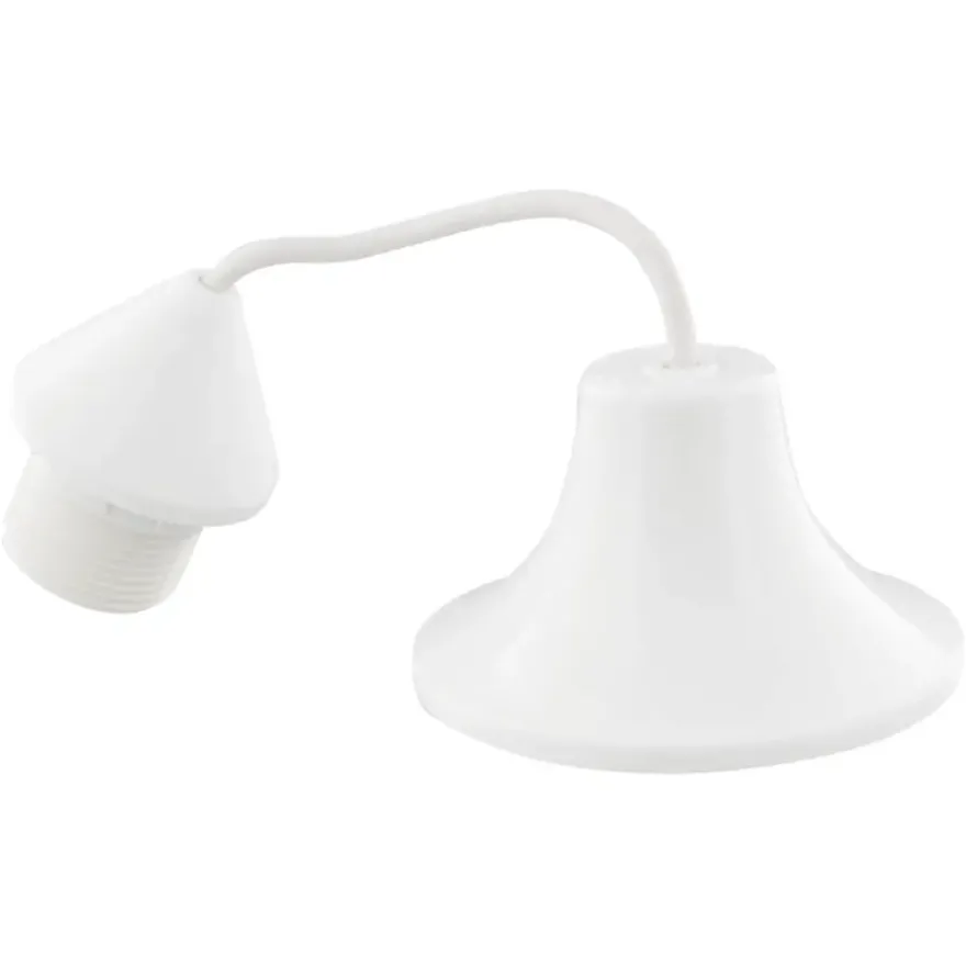 Lamppendel E27 wit