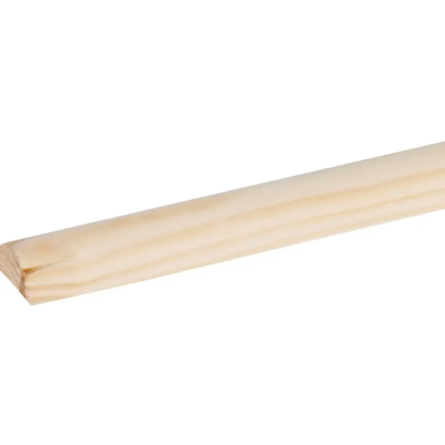 Lat grenen halfrond 12x29 mm lengte 270 cm