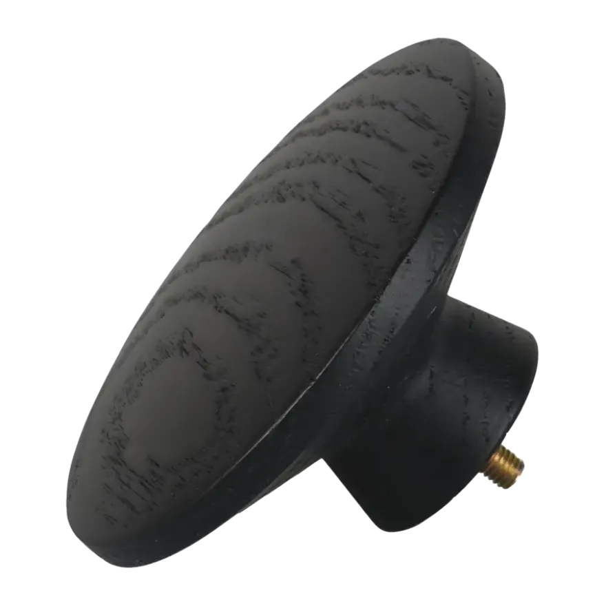 Lattenwand accessoire hanger zwart hout