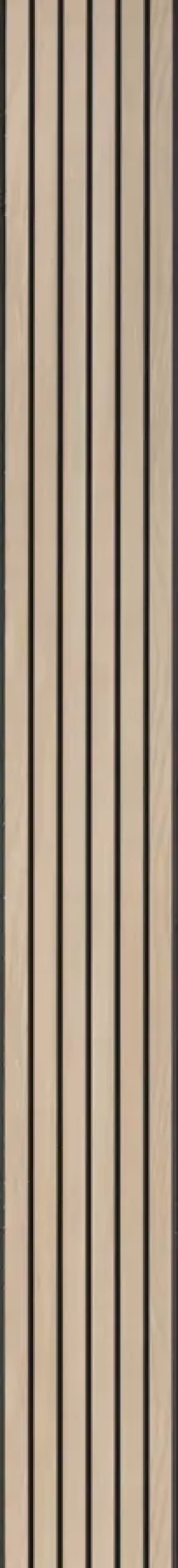 Lattenwand MDF Darwin licht eiken 260x29,6cm, dikte 12mm 1.53m² (2stuks)