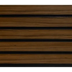 Lattenwand MDF Decowall Essential walnoot 260x30cm, 2 stuks (1.56m2)