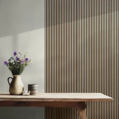 Lattenwand Melbourne 260 x 52 cm licht eiken dikte 9,7 mm los