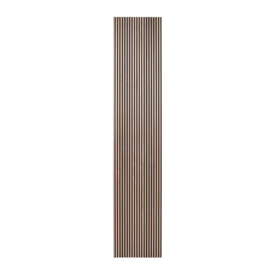 Lattenwand Melbourne 260x52cm walnoot, dikte 9,7 mm 2 stuks per pak