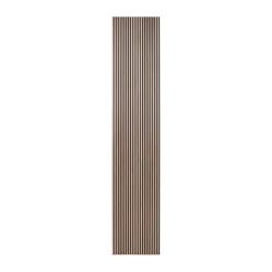 Lattenwand Melbourne 260 x 52 cm walnoot dikte 9,7 mm los