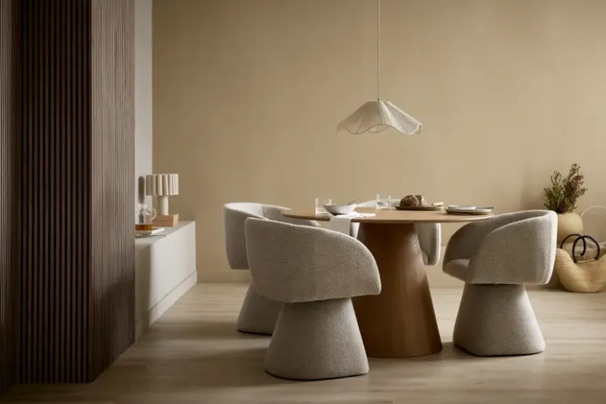 Lattenwand Melbourne 260 x 52 cm walnoot dikte 9,7 mm los