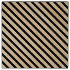 Lattenwand tegel Hongaarse punt licht eiken 55,3x55,3 cm, dikte 22 mm - 2 stuks per pak