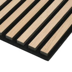 Lattenwand tegel 55,3x55,3 cm licht eiken, dikte 22 mm - 2 stuks (0,612m²)