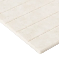 Lattenwand vilt beige 260 x 52 cm dikte 8 mm 2,70 m²