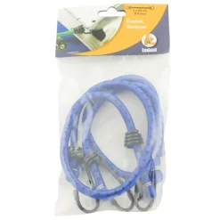 Ledent bagagespin 2 haken 60 cm 2 stuks
