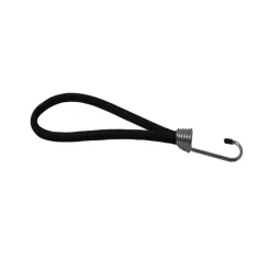 Ledent elastiek lus met haak 10 stuks 8 mm 20 cm