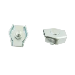 Ledent kabelklem simplex tot Ø 2 mm verzinkt (2 stuks)