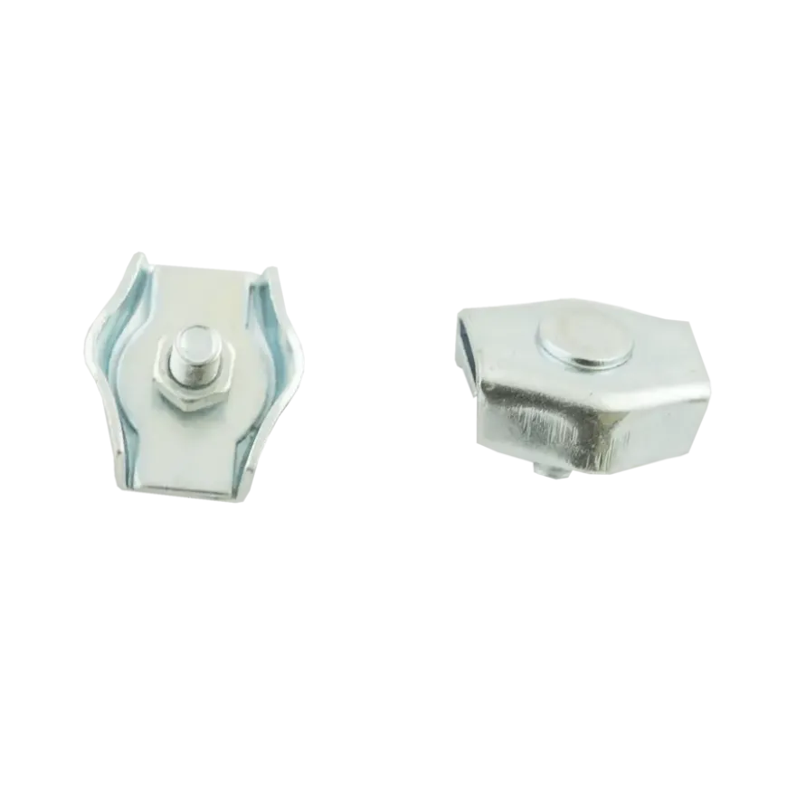 Ledent kabelklem simplex tot Ø 2 mm verzinkt (2 stuks)