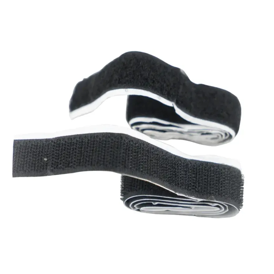 Ledent klittenband zelfklevend haak/lus 20 mm 100 cm
