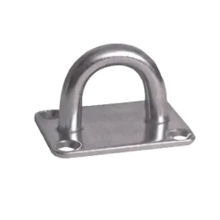 Ledent oog op plaat 40 mm