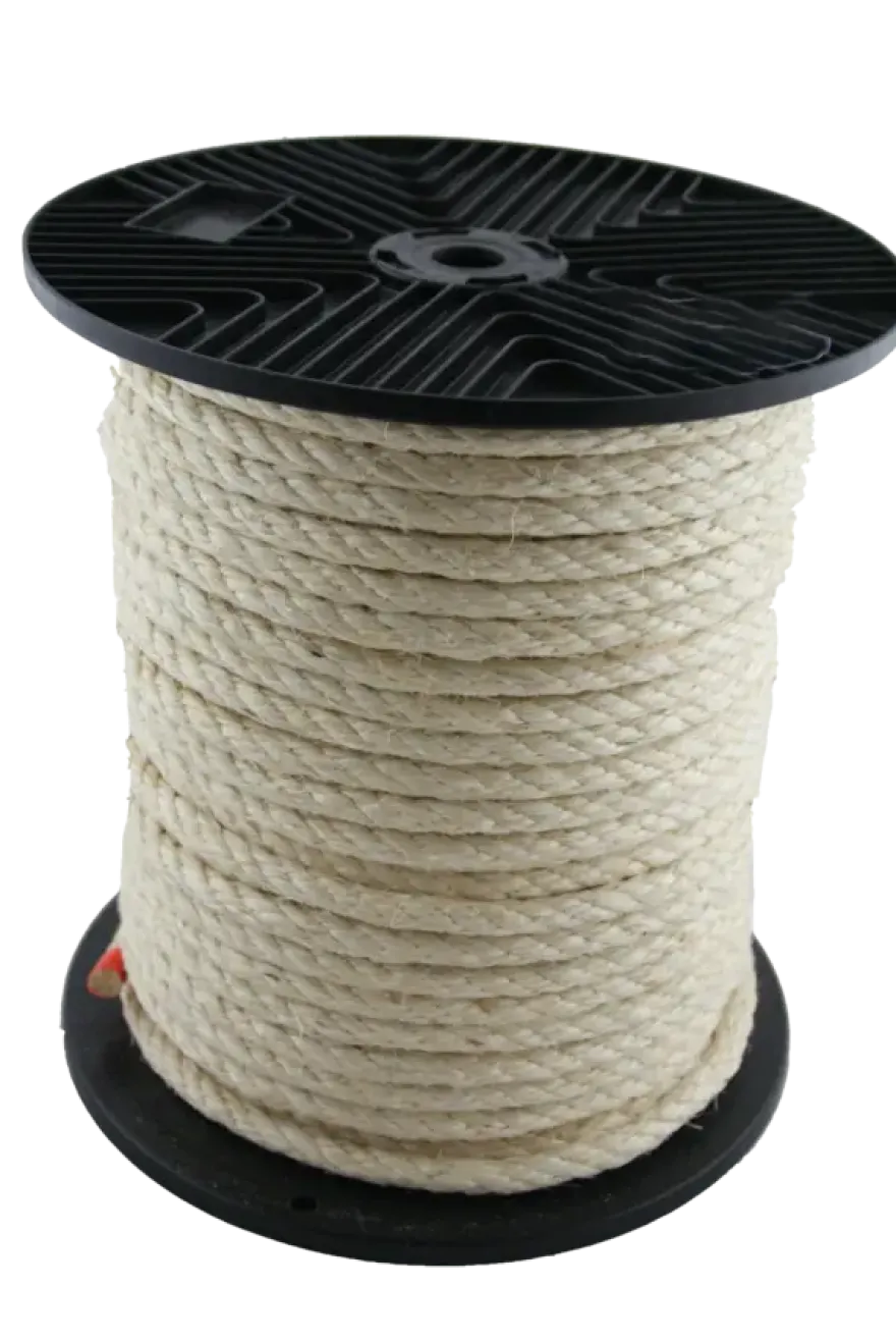 Ledent sisaltouw gedraaid 8 mm per meter