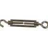 Ledent spanwartel haak/oog verzinkt 6 mm (2 stuks)