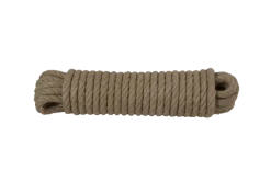 Ledent vlastouw bruin Ø10 mm / 10 m