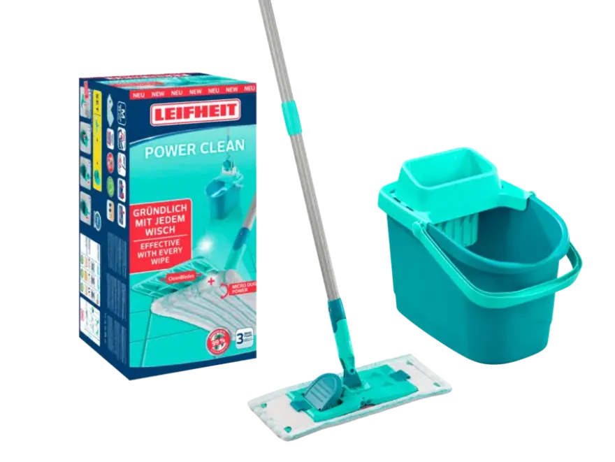 Leifheit Power Clean Micro Duo dweil M compleet 33 cm