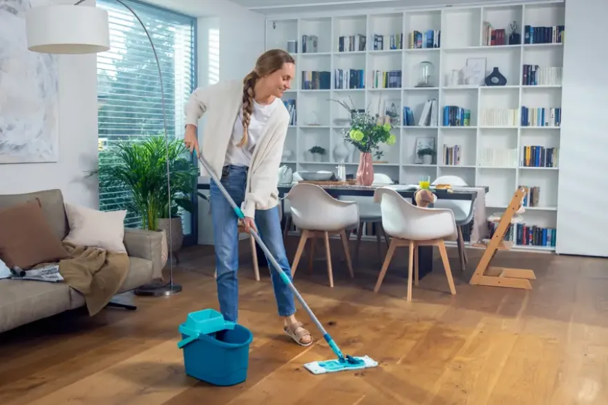 Leifheit Power Clean Micro Duo dweil M compleet 33 cm
