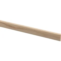Lijst hockeystick grenen 9x27 mm lengte 270 cm