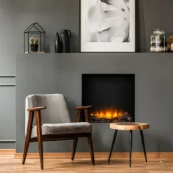 Livin Flame elektrische inbouwhaard Fey