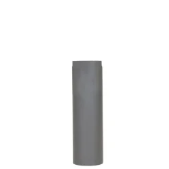 Livn Kachelpijp enkelwandig recht antraciet 500x150 mm