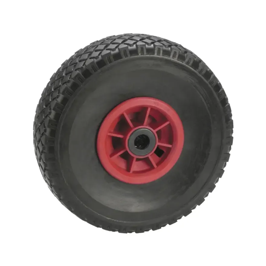 Los wiel PUR 260mm met as 20mm tot 100kg